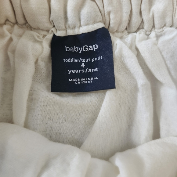 GAP Kid Girl Toddler Dot Eyelet Elegant Cream Mini Sz Event Special Occasion - Picture 4 of 7